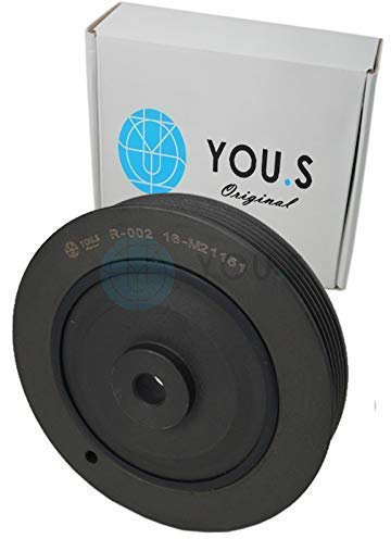 YOU.S Riemenscheibe Kurbelwelle Außend. 136 mm - Breite: 26 mm - 1230300Q1N