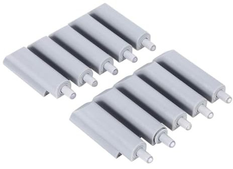 10pcs Ammortizzatore, ABS Sistema di Smorzamento Della Porta Chiusura in Plastica Ammortizzatori per Mobili, Ante, Cassetti da Cucina Fermo del Buffer