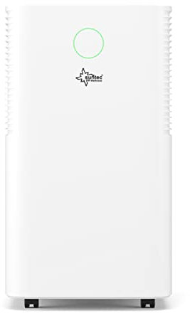 SUNTEC DryFix 12 EQ Luftentfeuchter – Für Räume bis 34 m2 bzw. 80 m3 – Raumentfeuchter mit 12 l/Tag Entfeuchtung – 3 in 1 Entfeuchter + Luftreiniger + Wäschetrockner – Mobil und elektrisch Weiß