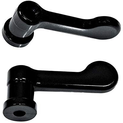 SN-TEC Vorreiber Riegel Kunststoff, weiss oder schwarz, Ausführung mit oder ohne Aufschlag (250, Schwarz MIT Aufschlag)