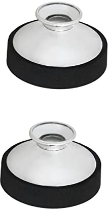 Supvox 2stücke Alto Saxophon Dämpfer Abs Mute Für Altsaxophon Professionelles Zubehör Zur Geräuschreduzierung Für Ungestörtes Üben Silberfarben