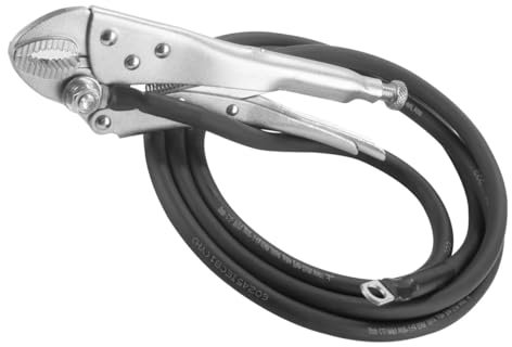 STAHLWERK Massekabel | Masseklemme 2 m für Ausbeulspotter | Dellenlifter | Punktschweißgerät | Smart Repair Ausbeulwerkzeug | Spotter-Zubehör