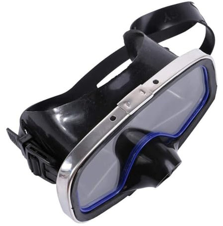 Vollgesichtsmaske Tauchen Schnorchel Tauchmaske Schnorchelmaske Erwachsene Tauchmaske Schutzbrille Gehärtetes Glas Mit Wasserdichtem Schnorchelspiegel for Unterwasserschwimmen