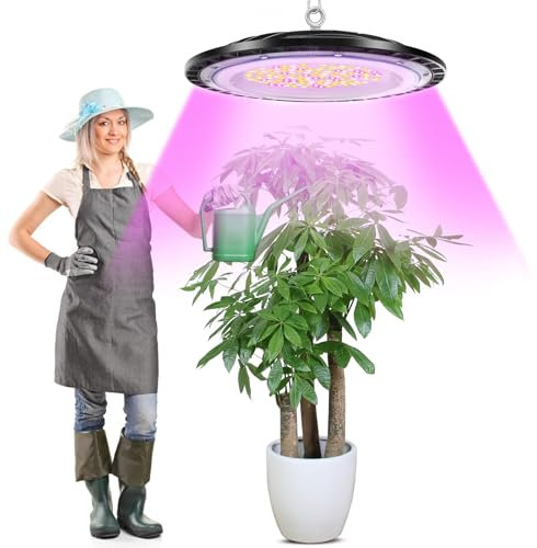 TODEHI 300W Pflanzenleuchten für Zimmerpflanzen Vollspektrum mit 396pcs LED-Beads, LED-Pflanzenwachstumslampe mit Hängefunktion für Hydrokulturpflanzen im Innenbereich Gewächshaus Gemüse Blumen