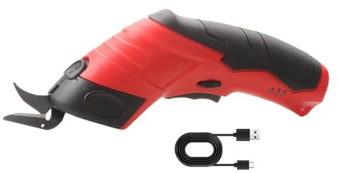 Forbici elettriche senza fili, taglia-tessuto elettrico | Forbici per cartone elettriche senza fili,Forbici per tessuto multiuso, strumento da taglio per tappeti in pelle, cartone