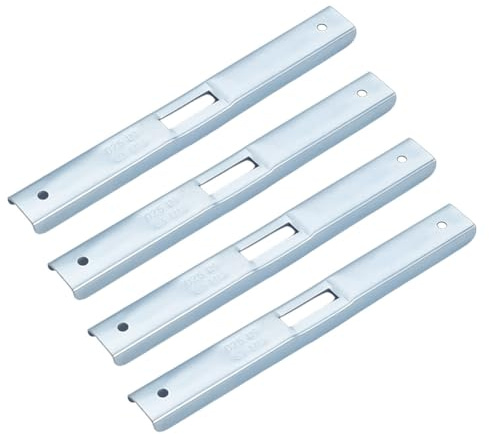 OLYCRAFT 4Pcs Portable Chainsaw Depth Gauge File Guide Tool 6.3mm Iron Drop Depth Gauge Tool Steel File Guide Tools for Chain Saw Oregon Raker Removal Accessories
