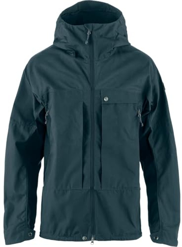 Fjällräven Bergtagen G-1000 Men's Jacket - Durable G-1000 Fabric, Weather Resistance, Technical Fit - Hiking, Trekking, Mountain Blue, X-Large