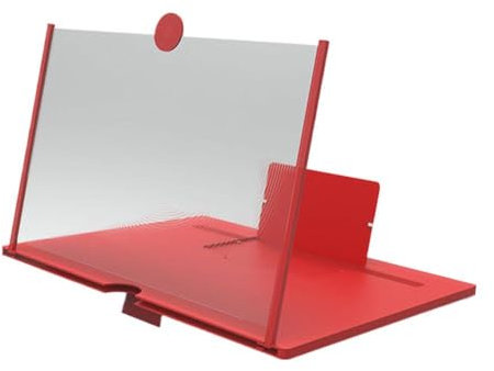 Amplificatore dello schermo del telefono cellulare Pull Out HD Video Telefono Mobile Lazy Magnifier Desktop 10 pollice Stand smartphone schermo cellulare 10/12 pollici schermo Per schermo lente di