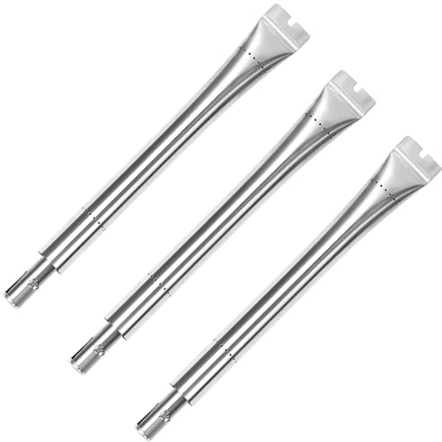 GFTIME Bruciatori per barbecue in acciaio inox, 36 cm, per Broilking 18629, Broilking Signet, Broilking Sovereign a gas, bruciatori BBQ, ricambio per broilking BBQ, 3 pezzi