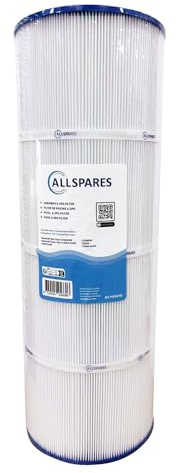 AllSpares Filtro de agua para jacuzzi/piscina, cartucho de filtro adecuado para Hayward Swim Clear CX580XRE / CX580RE / C3020 / C3025 / C3030 | Ø178 x 498 mm