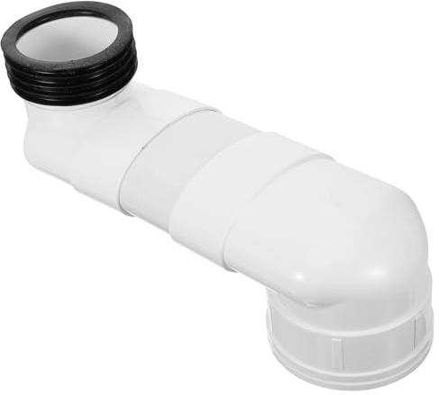 CLISPEED Commutatore Per Wc in Pvc Resistente Kit Scarico Wc Per Bagno Domestico Facile Installazione e Prevenzione Intasamenti Accessori Per Sistemi Di Drenaggio Set Completo Raccordo