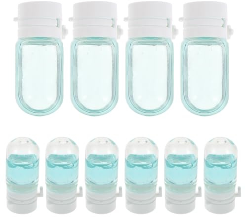 SOIMISS 10 Pièces Huile Capillaire Parfumée Mini-flacons, Huile Revitalisante Hydratante à L’huile Essentielle, Portable, Soins Capillaires à Domicile Voyage, pour Femmes, Cheveux Bouclés