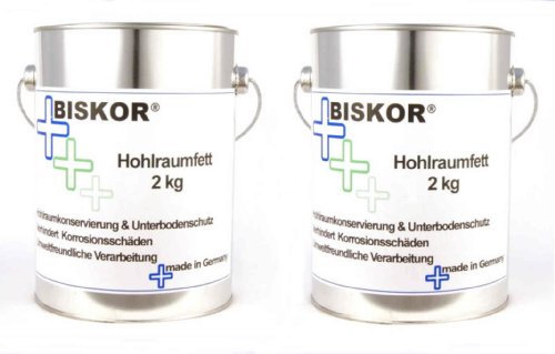 Biskor® Hohlraumfett Korrosionsschutzfett 4 kg Fahrzeug-Rostschutz