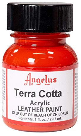 Angelus Acryl Lederfarbe Terrakotta Rot 29,5ml