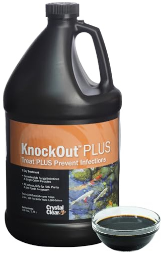 CrystalClear Knockout Plus All Natural Fish Treatment - 1 Gallon