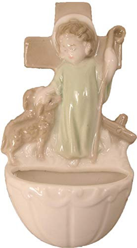 Weihwasserbecken, Weihwasserkessel Höhe ca. 13cm