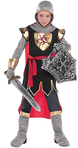 set high (PKT) (997647) Child Boys Brave Crusader Knight Fancy Dress Costume (6-8 Years)