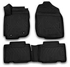Element Passgenaue Premium Antirutsch Gummi Fußmatten - Toyota Rav 4, schwarz