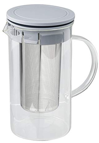 Fackelmann 47178 - Tetera (cristal y acero inoxidable)