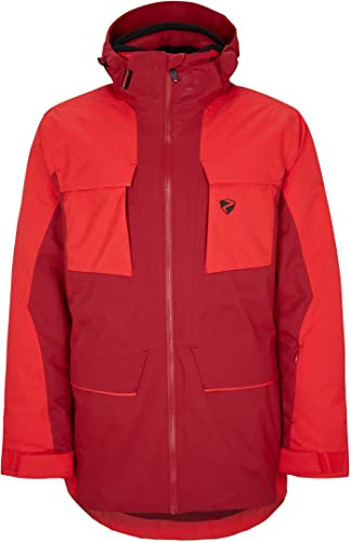 Ziener Herren Tyndall Skijacke rot 54