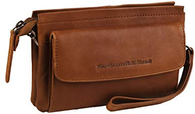 The Chesterfield Brand Wax Pull Up Evelyn Handgelenktasche Leder 22 cm
