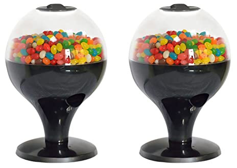 Cusstally 2 x Automatic Wedding Sweets Dispenser ABS Sensor Vintage Gumball Mini , Children's Gift