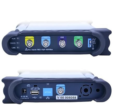 Hantek High Accuracy USB Oscilloscope Hantek DSO3064/A 4 Channel virtual Diagnostic Oscilloscope Digital Vehicle Maintenance 200MS/s 60MHz Oscilloscope(DSO3064A)