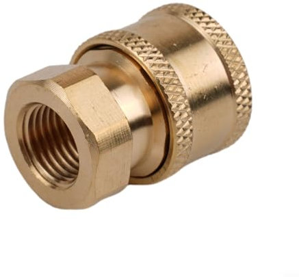 SMZhomeone Pressure Washer Hose Adaptor, Quick Release 1/4 Female Pressure Washer Hose Adaptor, Connector to for BSP
