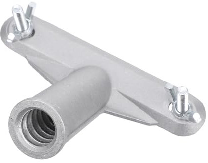 LALAFINA Broom Head Adapter and Telescopic Pole Tip Replacement Connector for Metal and Wood Handles, Push Broom Handle Bracket Compatible Extension and Telescopic Rods for Sweeping