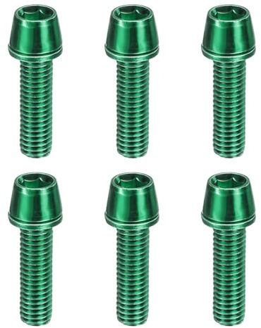 sourcing map Bike Disc Brake Caliper Bolt Hex Bicycle MTB Disc Brake Caliper Adapter Screws Bolt for Road Mountain Bike BMX
