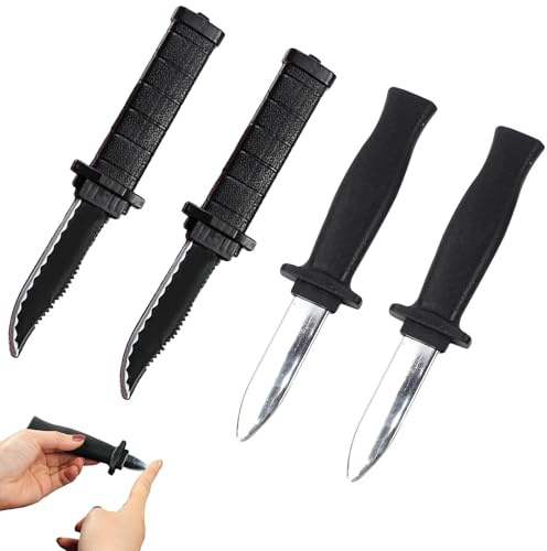 Vimmvid Lot de 4 articles de farce rétractables, légers et durables, adaptés à tous les âges, jouets d'astuce, spectacles de magie, cadeaux de fête