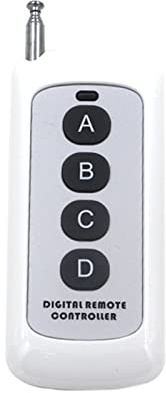 Ouvre-porte commercial automatique Contrôleur de porte de garage intelligent Wifi Gate Récepteur de télécommande Portes battantes automatiques avec minuterie 433 Mhz for la sécurité à domicile/ferme/g