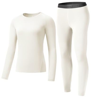 gagli Leicht Thermounterwäsche Damen - Ultraweich & Atmungsaktiv | Ideal als erste Schicht für Herbst und kühle Tage – weich und bequem den ganzen Tag 5–15 ℃ (S-XXL)