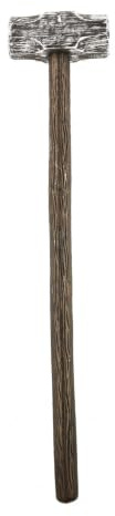 My Other Me - Martillo gigante unisex adulto marrón de 82,5 cm | Toque imponente a tu caracterización más épica