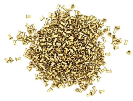 NUOBESTY 1000 Stück Kupferöse für Bienenstockrahmen Messing Bienenwaben endösen Rostfreie Imkerei Drahtbefestigung Fein Verarbeitet Langlebig Geeignet für Bienenbeute DIY und