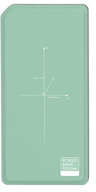 Power Bank,PowerBank Qi Wireless Charger Fast Charging 10000mAh External Battery Pack with High-speed Output and Dual USB Compatible with All the Qi Smartphones Devices