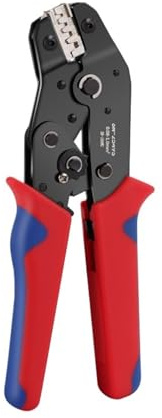 Crimpadora for terminales PH2.0/XH2.54/2.8/3.0/3.96/KF2510/JST 2549S, 0.08-1. mm²/AWG28-18, alicates de trinquete