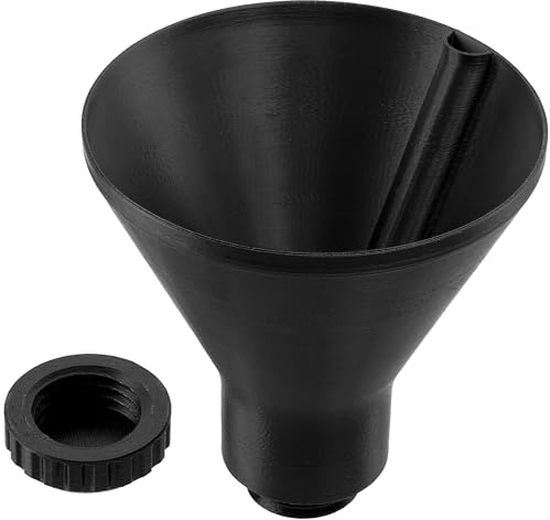 AERZETIX - Imbuto per olio motore | compatibile con Honda CR-V, Civic FK3 Touring 1.5L, Jazz GK3, Accord K24 /2.4L, Nissan Skyline R34 RB25DET/RB26, Infiniti | in plastica nera