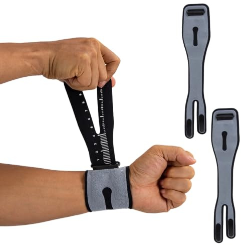 TZBFLC 2 PCS TFCC Handgelenkbandage, Handgelenkstütze für TFCC-Risse | Verstellbare Sport-Handgelenkbandage Mit Skalenmarkierungen, Atmungsaktiv und Dünn, für überlastung Fitness,Schmerzlinderung