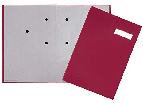 Pagna Unterschriftsmappe 20-teilig mit Kunststoff-Einband, dehnbarem Rücken