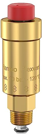 Flamco Flexvent R3/8 Vanne de purge automatique - Purgeur d'air avec vanne d'isolement 27750