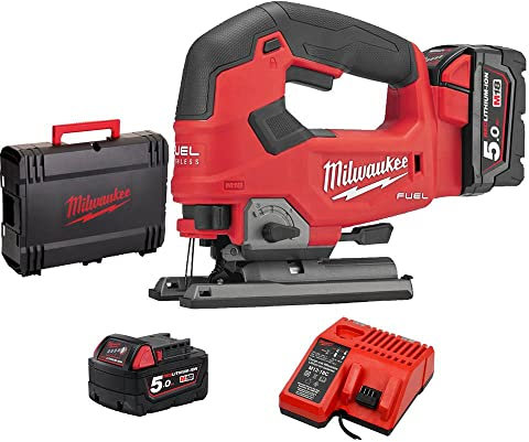 Milwaukee M18 FJS-502X Fuel Top Handle Jigsaw 18V 2 x 5.0Ah Li-ion