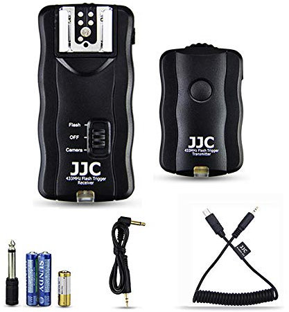 JJC Wireless Remote Flash Speedlight Trigger for Sony Alpha A1 A7III A7II A7 A7RIII A7RII A7R A7R2 A7SIII A7SII A7S A9 A6500 A6400 A6300 A6000 A5100 A5000 RX100 VII VI VA V IV III RX10 IV III II