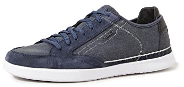 Geox U Walee A, Sneakers Uomo, Blu Navy, 43 EU