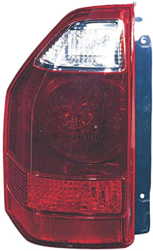 Diederichs Rückleuchte Heckleuchte links für MITSUBISHI PAJERO III (V60, V70) Bj. 2003-2007, Rot, Weißglühend, Auto, Kunststoff, Linkslenker, Rechtsverkehr