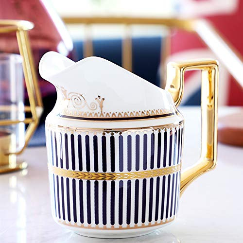 Lattiera/salsiera Il latte che schiuma lanciatore, Brocca Caffè Latte con la maniglia, Bricco del latte, piccola tazza di latte, utensili di ceramica, ceramica Salsiera, salsa barca salsiera contenito