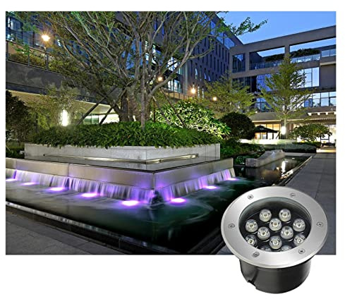 WZYJLyds Einbaustrahler Unterwasser IP68 Wasserdicht 12V Pool Unterwasser Scheinwerfer für Pool, Brunnen, Schwimmbad(Blau,3W)