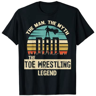 Mann Mythos Legende Papa Zehenringen T-Shirt