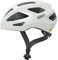ABUS Rennradhelm Macator MIPS - Fahrradhelm für Einsteiger mit Schirm - geeignet Zopfträger - Damen und Herren - Weiß, Größe M, M (52-58 cm)