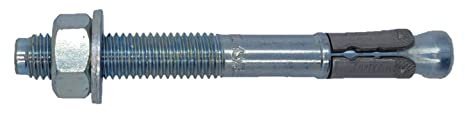 25x Remstaler BOLZENANKER | Stahl verzinkt | M6 M8 M10 M12 M16 M20 | made in GERMANY | Stahlanker | Keilanker | Betondübel | Spreizanker | Hülsenanker (20x150)